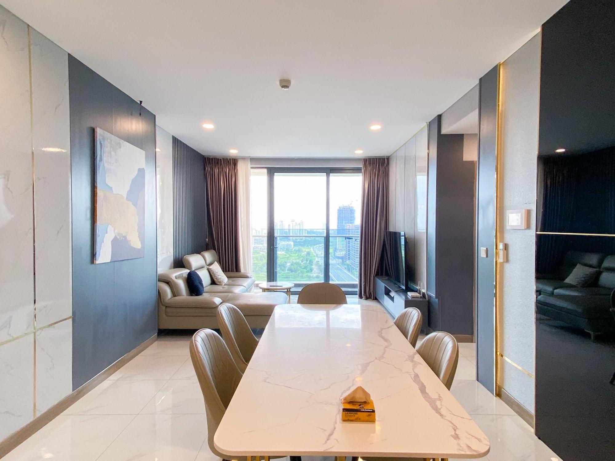 Zeus Living - Cozy 3 Bedroom In Sunwah Pearl Appartement *