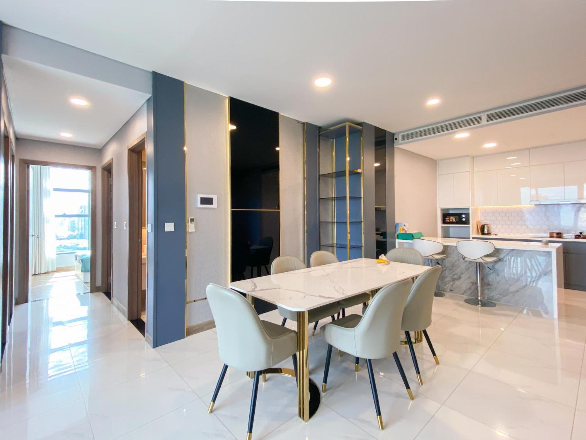 Zeus Living - Cozy 3 Bedroom In Sunwah Pearl Appartement Hô Chi Minh-Ville