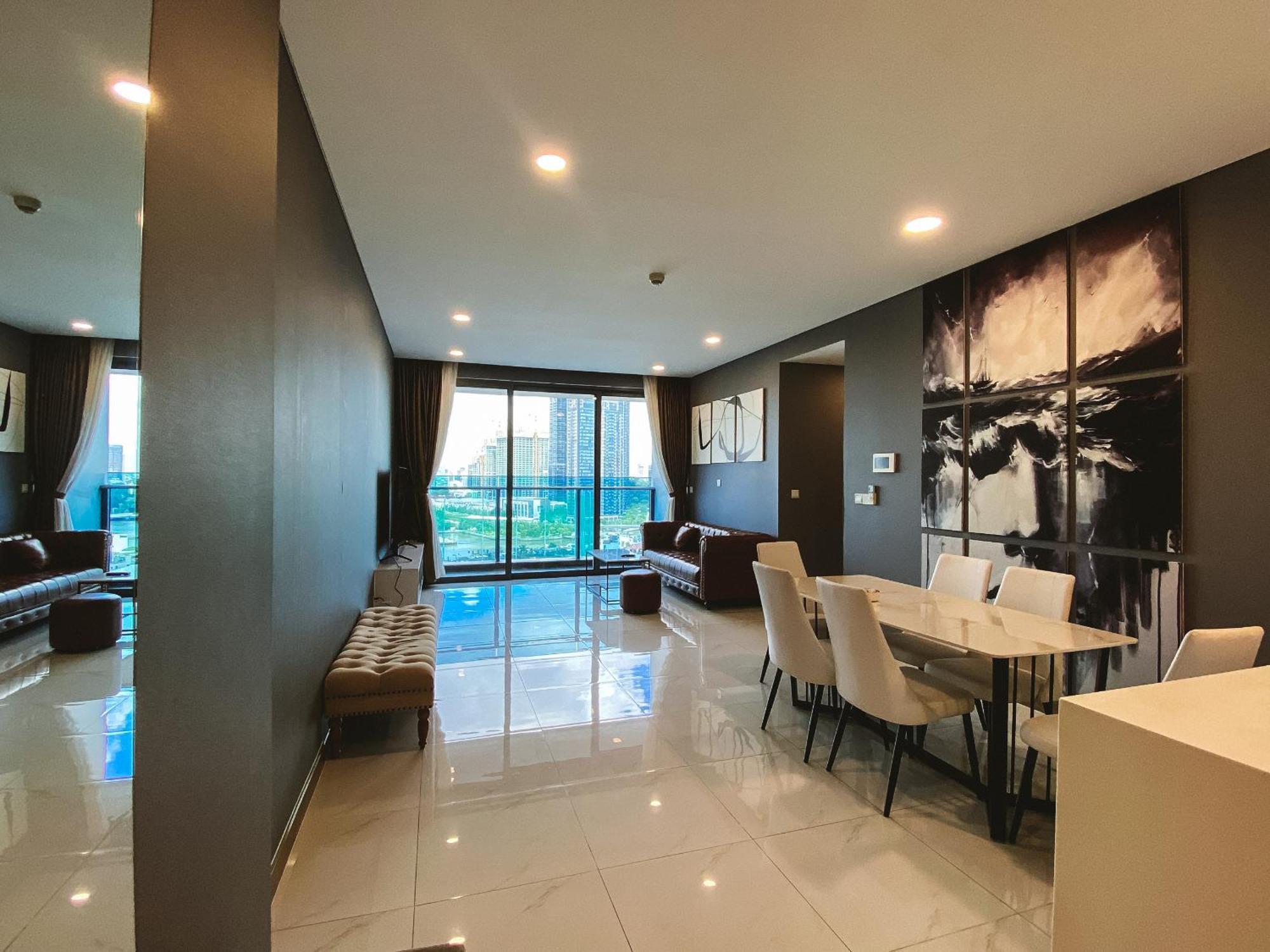 Zeus Living - Cozy 3 Bedroom In Sunwah Pearl Hô Chi Minh-Ville