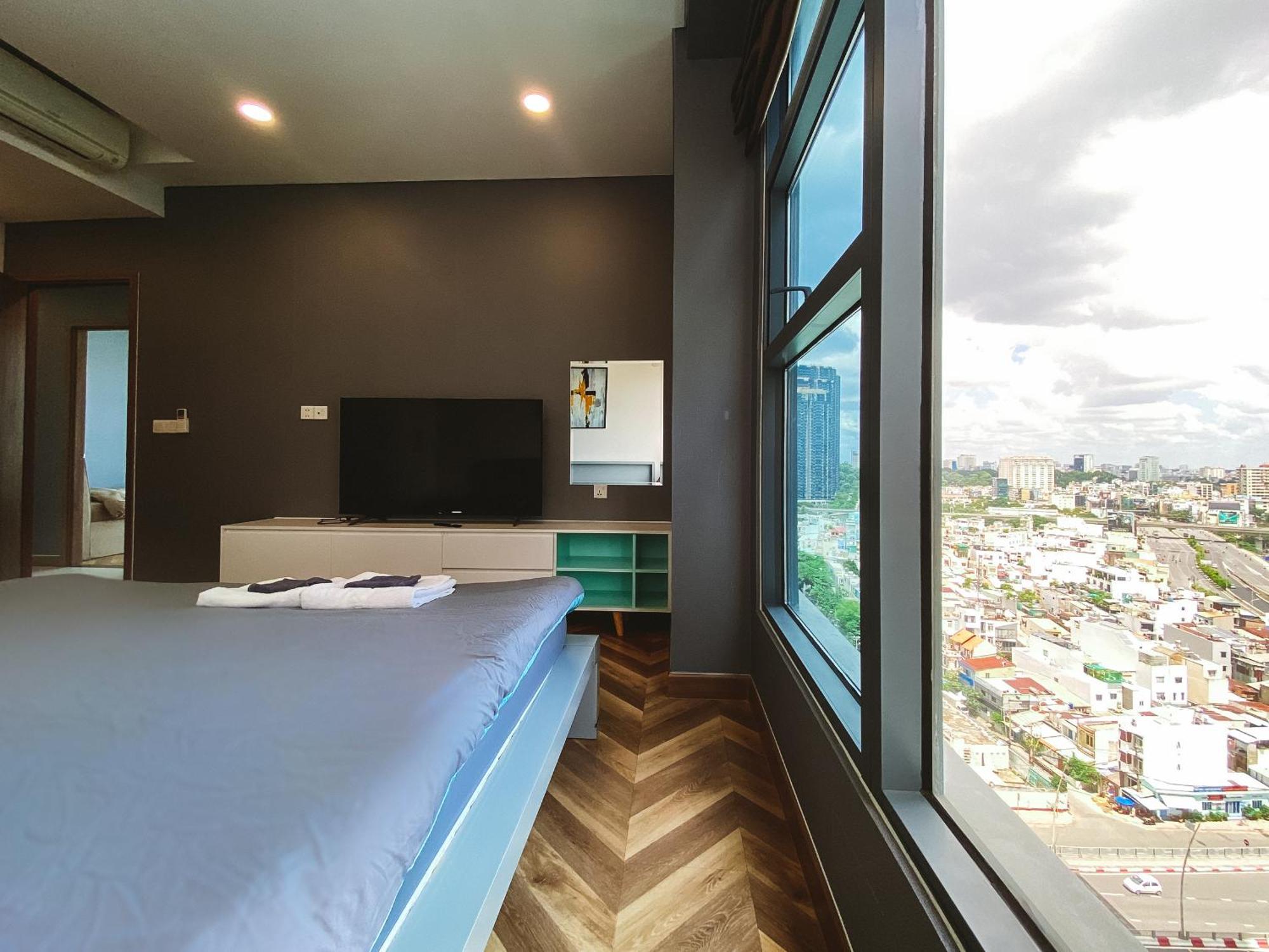 Zeus Living - Cozy 3 Bedroom In Sunwah Pearl Appartement Hô Chi Minh-Ville